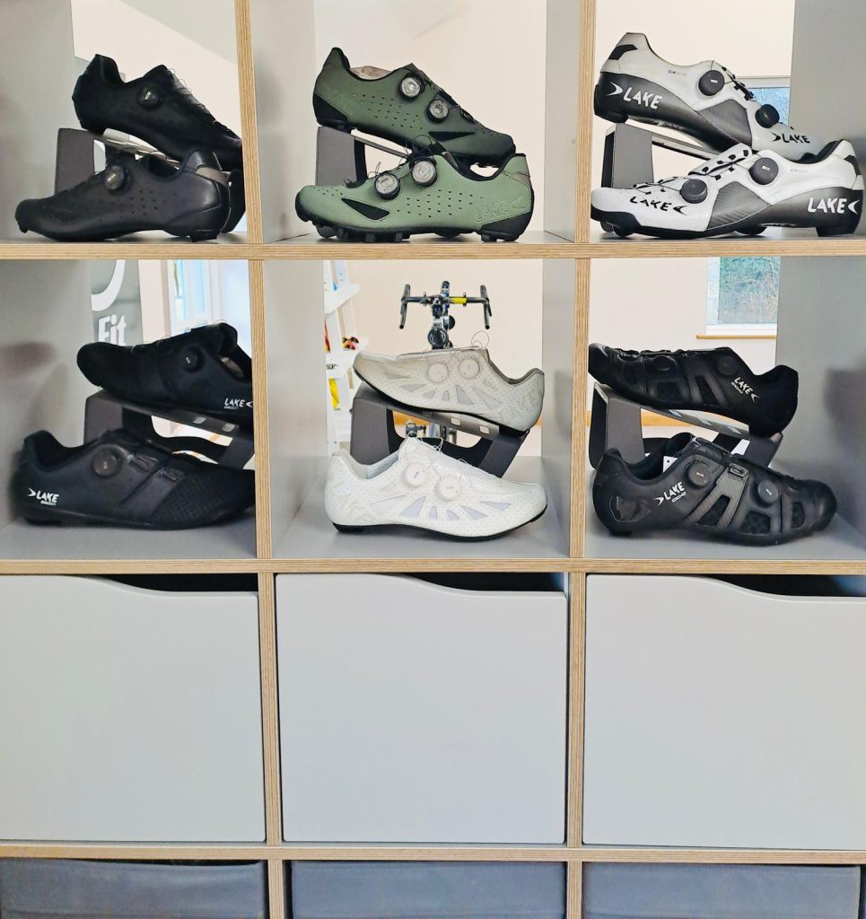 Specialist cycling shoes at UK Bike Fit