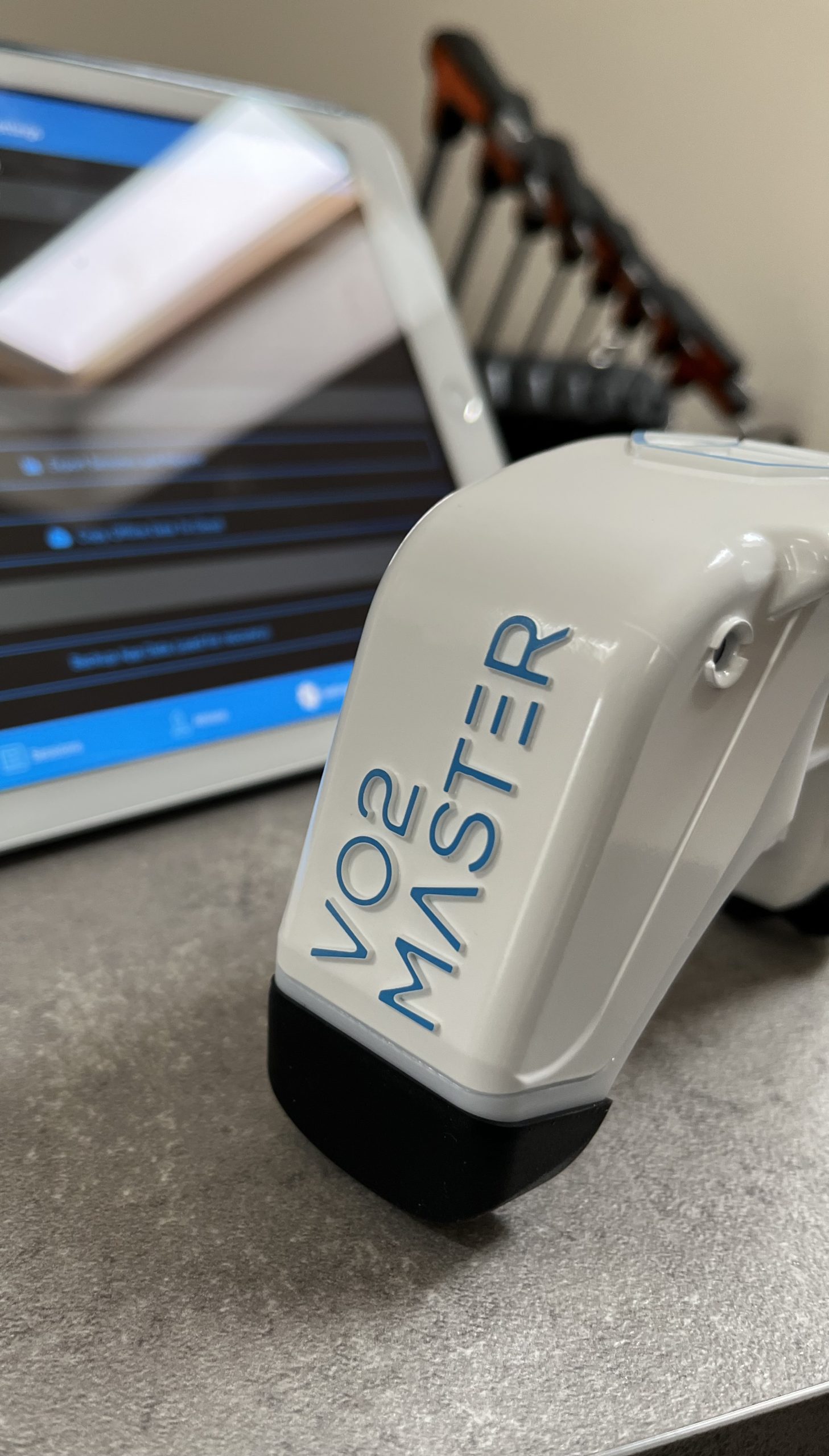VO2 Master testing equipment in the Performance Lab